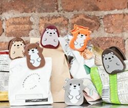 Woodland Animals Bag Clips