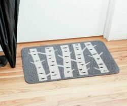 birch tree doormat