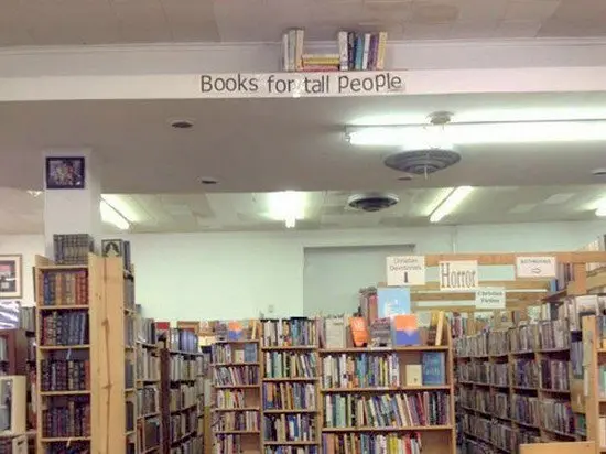 books for tall people