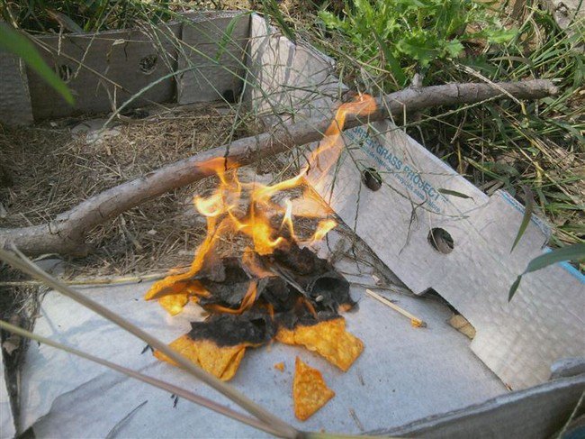 cheetos doritos fire starters