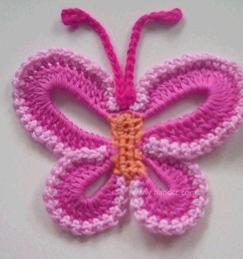 crochet-project-decorative-butterfly