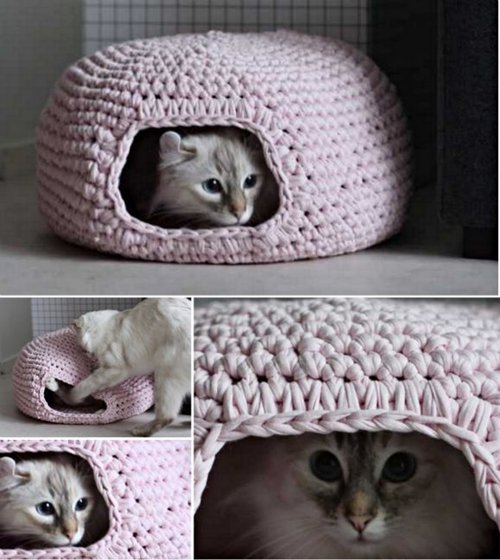 crochet-project-kitty-house