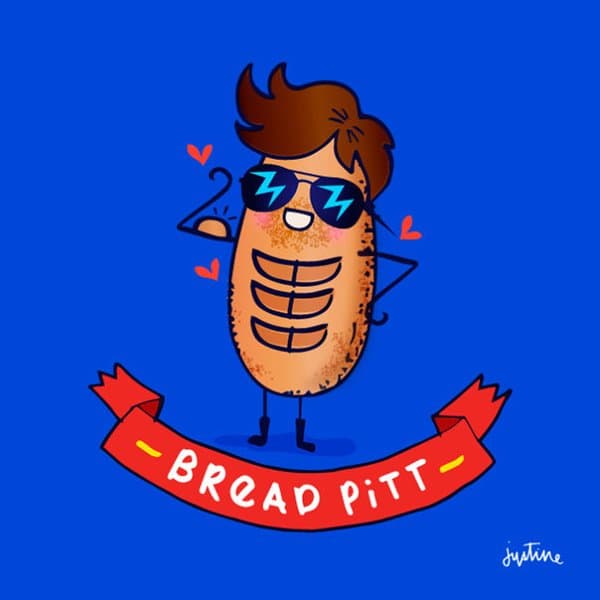 cute-celebrity-puns-bread-pitt