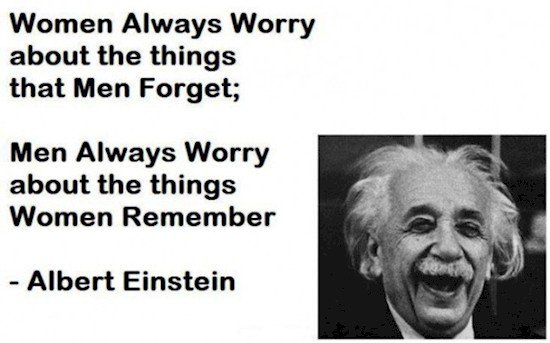 einstein sexes quote