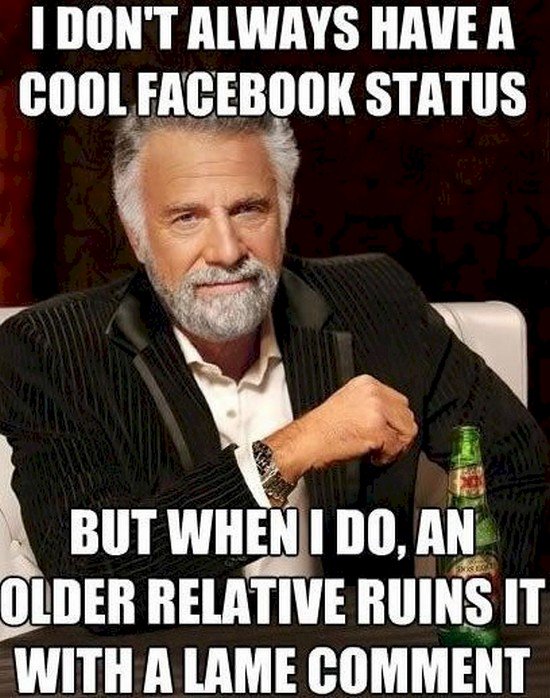 facebook status