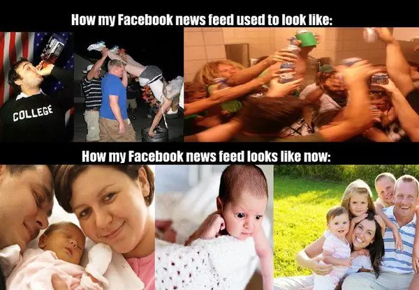 facebook then and now