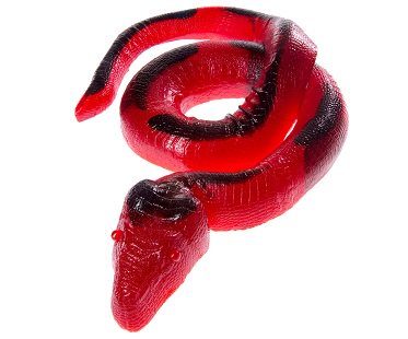 giant gummy worm python