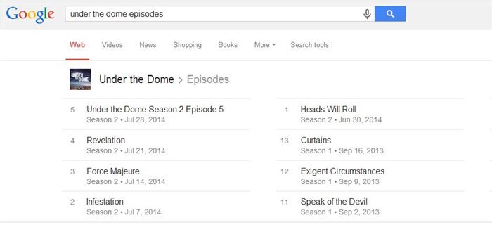 google tv schedule