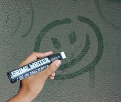 grime writer marker pen