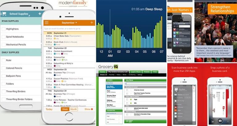iPhone Apps Organize Life