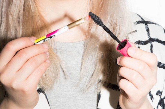 mascara eyeliner brush