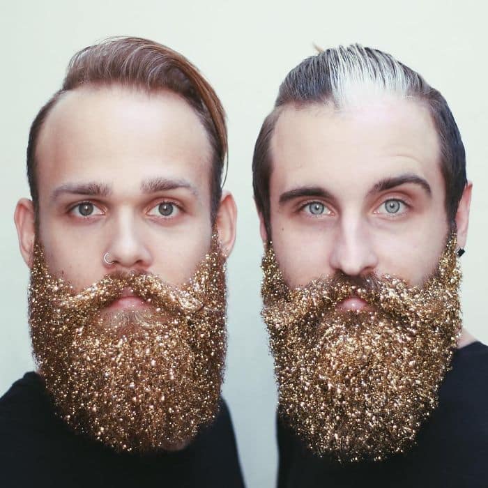 men gold beards