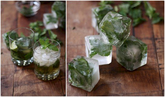 mojito ice cubes