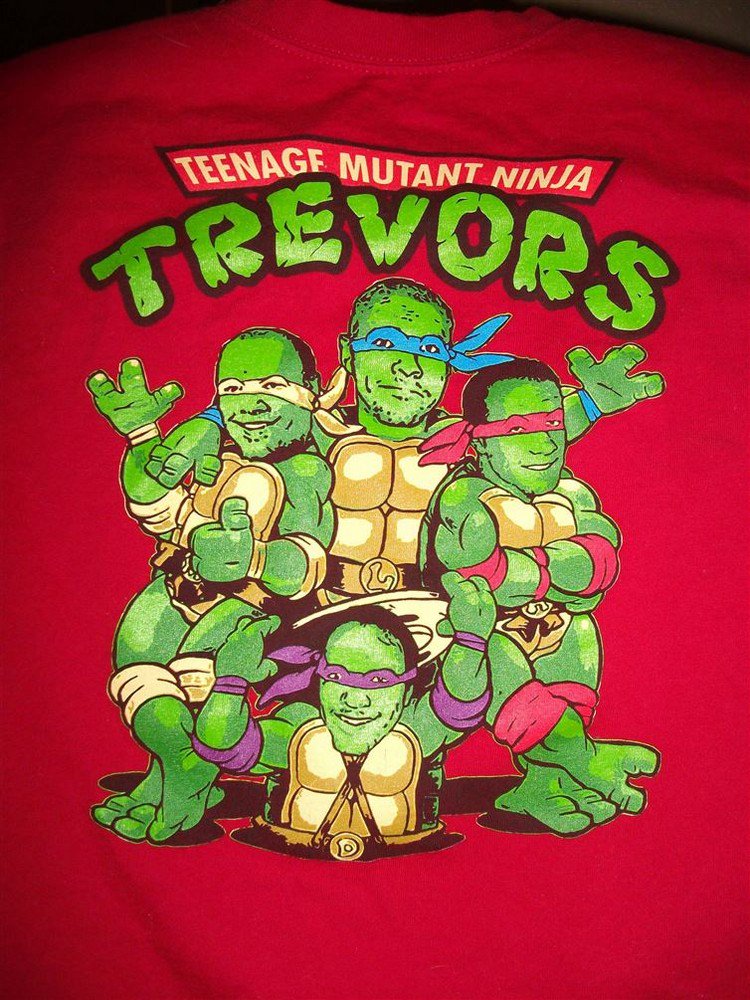 mutant ninja trevors t shirt