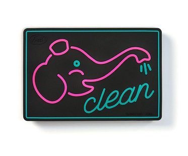neon dishwasher sign elephant