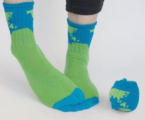 planet ball socks