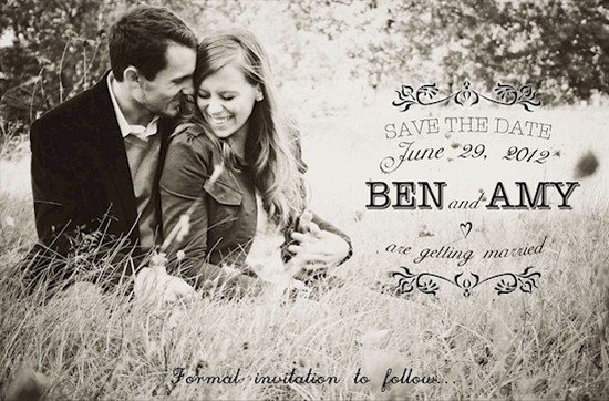 save the date ben and amy