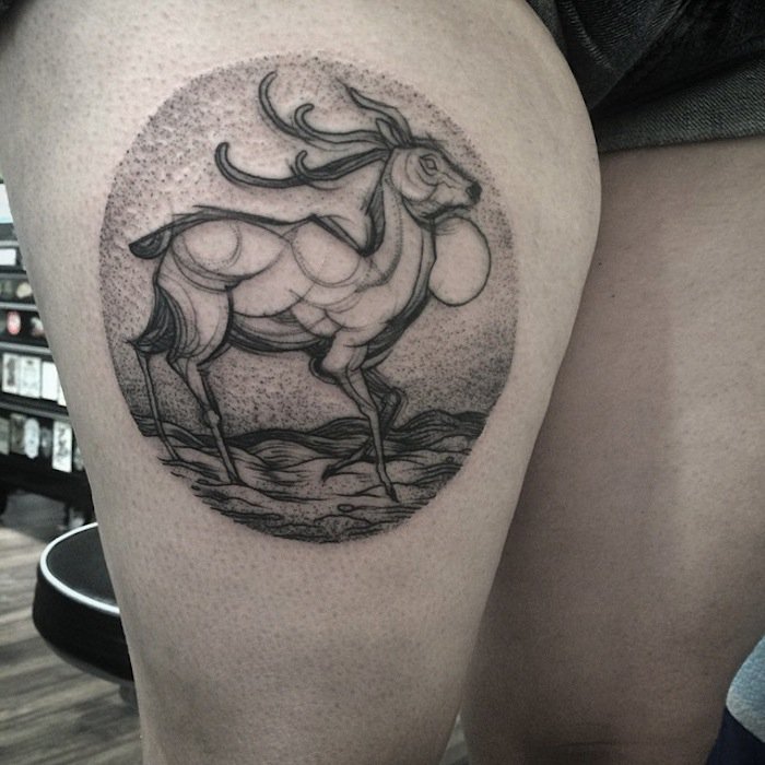 tattoo-elk