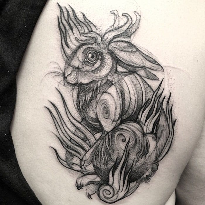 tattoo-rabbit
