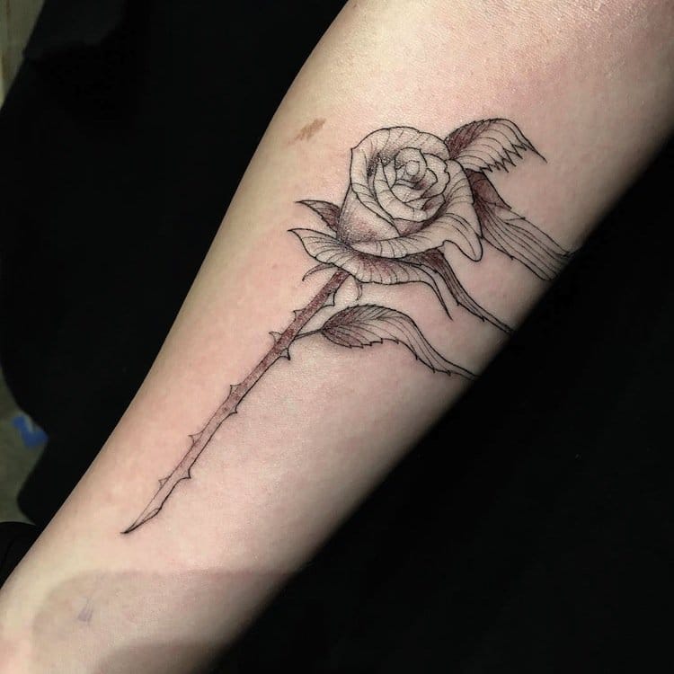 tattoo-rose