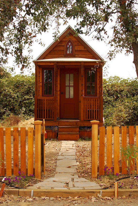 tiny church shaped house