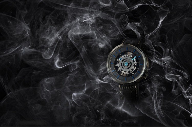 watch in smoke