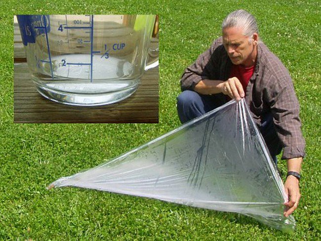 water plastic sheet