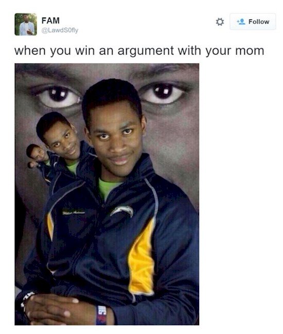 win mom argument