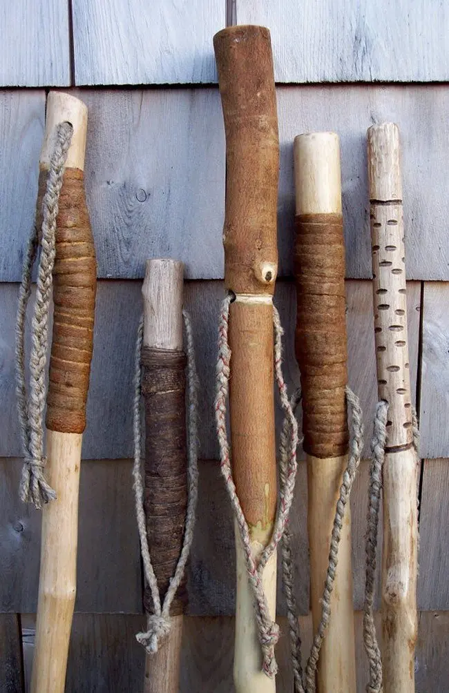 wooden sticks