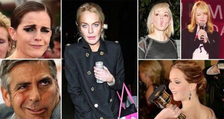 Celebrities Funny Faces