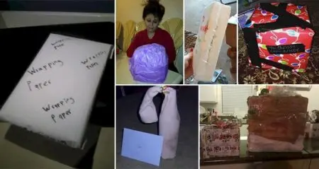 Christmas Wrapping Fails