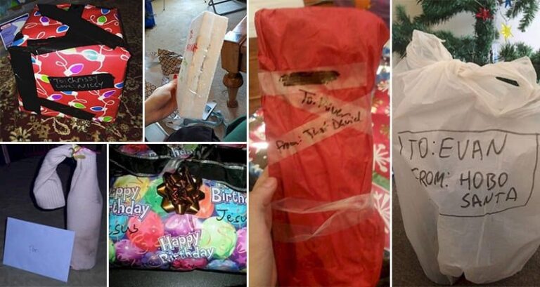 Christmas Wrapping Fails