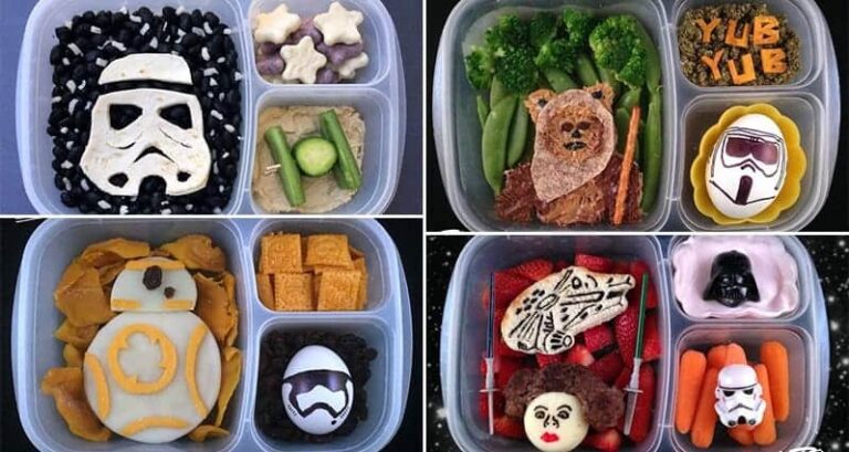Dad Star Wars Themed Lunches