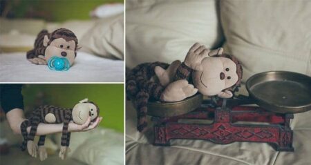 Melinda Egyed Monkey Newborn Poses