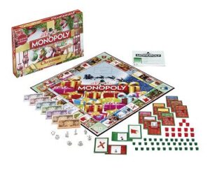 Monopoly Christmas Edition board