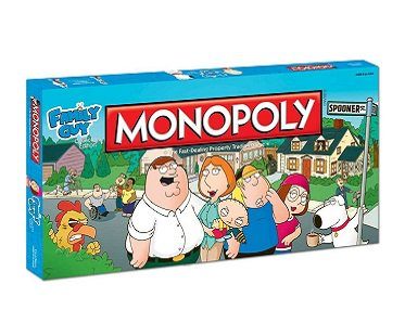 Monopoly Family Guy Edition box
