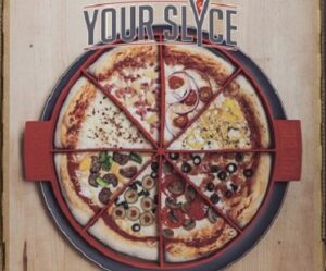 Personalized Pizza Slice Divider box