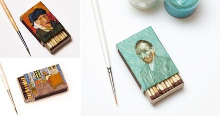 Salavat Fidai Van Gogh Matchboxes Art