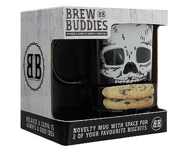 Skull Biscuit Mug box