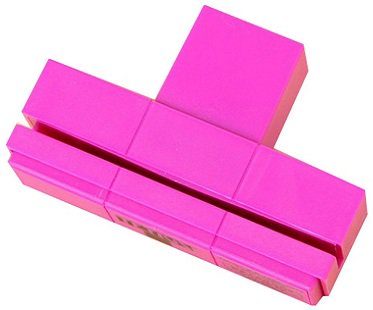 Tetris Staple-Free Stapler purple