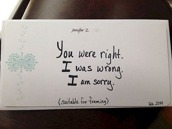 apology note