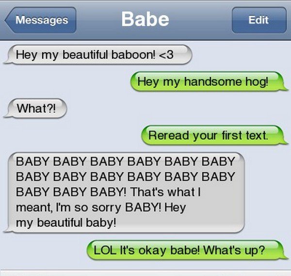 baby baby text