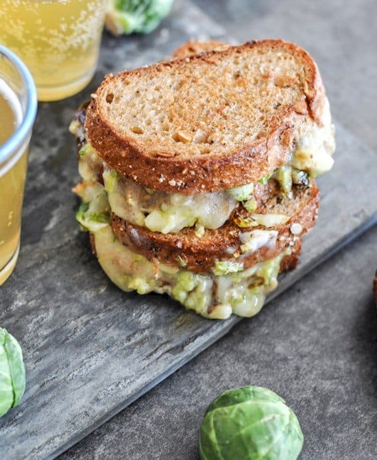 balsamic sprout grilled cheese