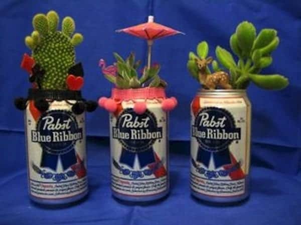 bottles-flower-pot