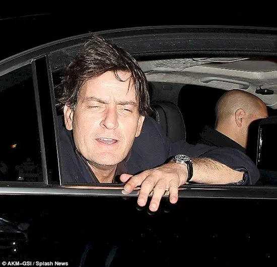 charlie sheen drunk