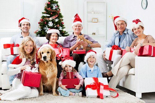 christmas photo expectation