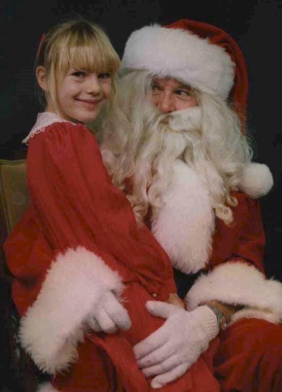 creepy santa