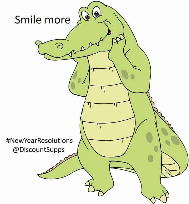 crocodile smile more