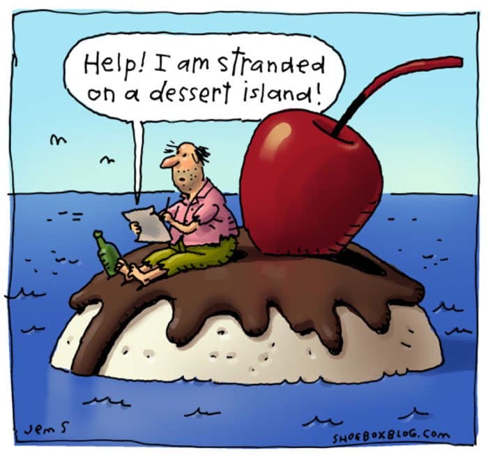 dessert island