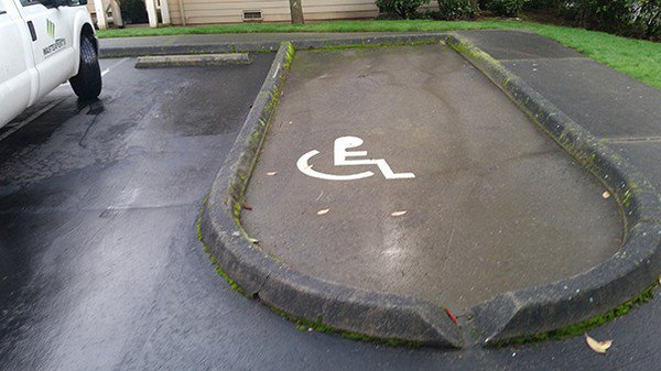 disabled bay
